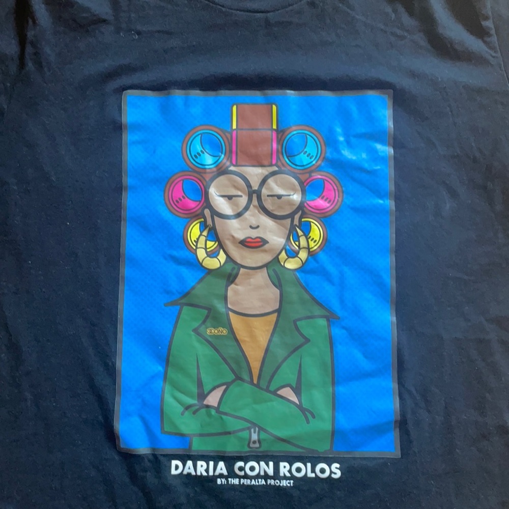 Daria Con Rolos T-Shirt